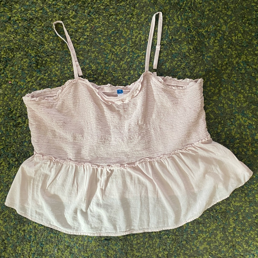 4X flowy tank top